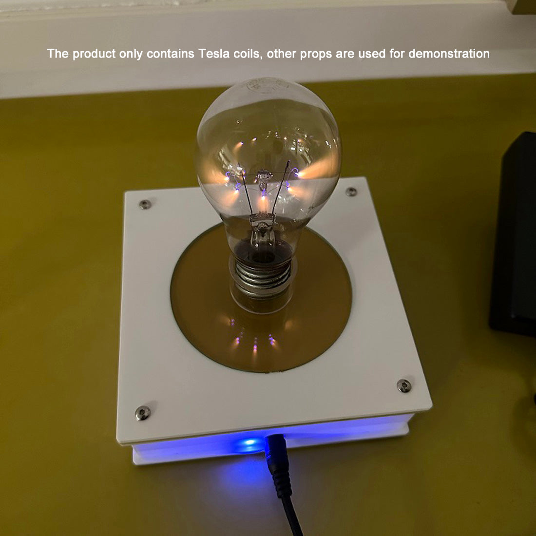 Tesla Coil for Isolated Electric Light Experimental Physics Science Toy Gifts - stirlingkit