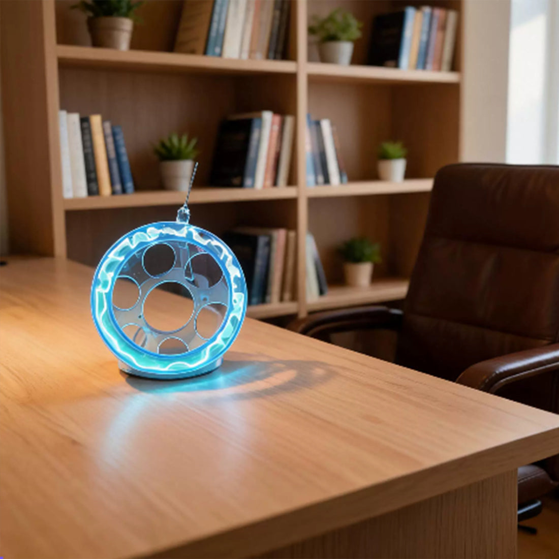 The Ion Arc Ring: Real Captured Lightning for Your Desk