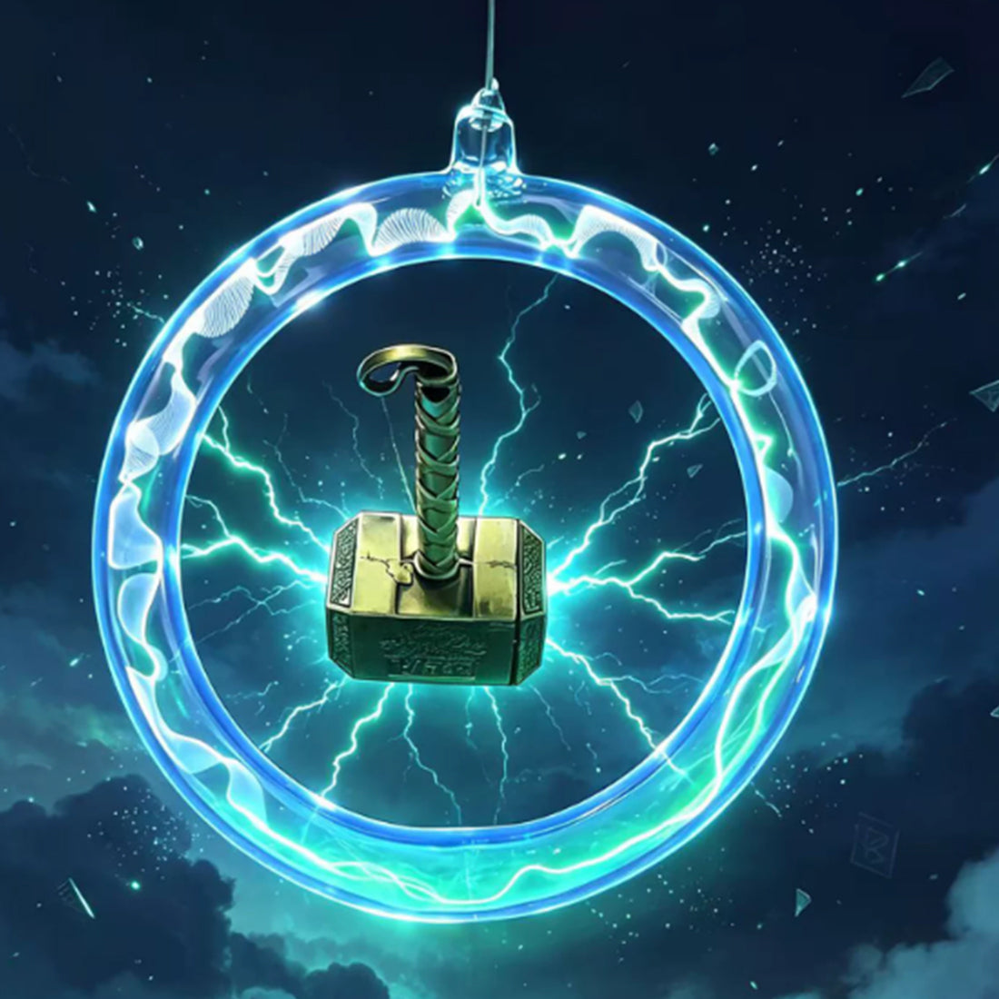 The Ion Arc Ring: Real Captured Lightning for Your Desk