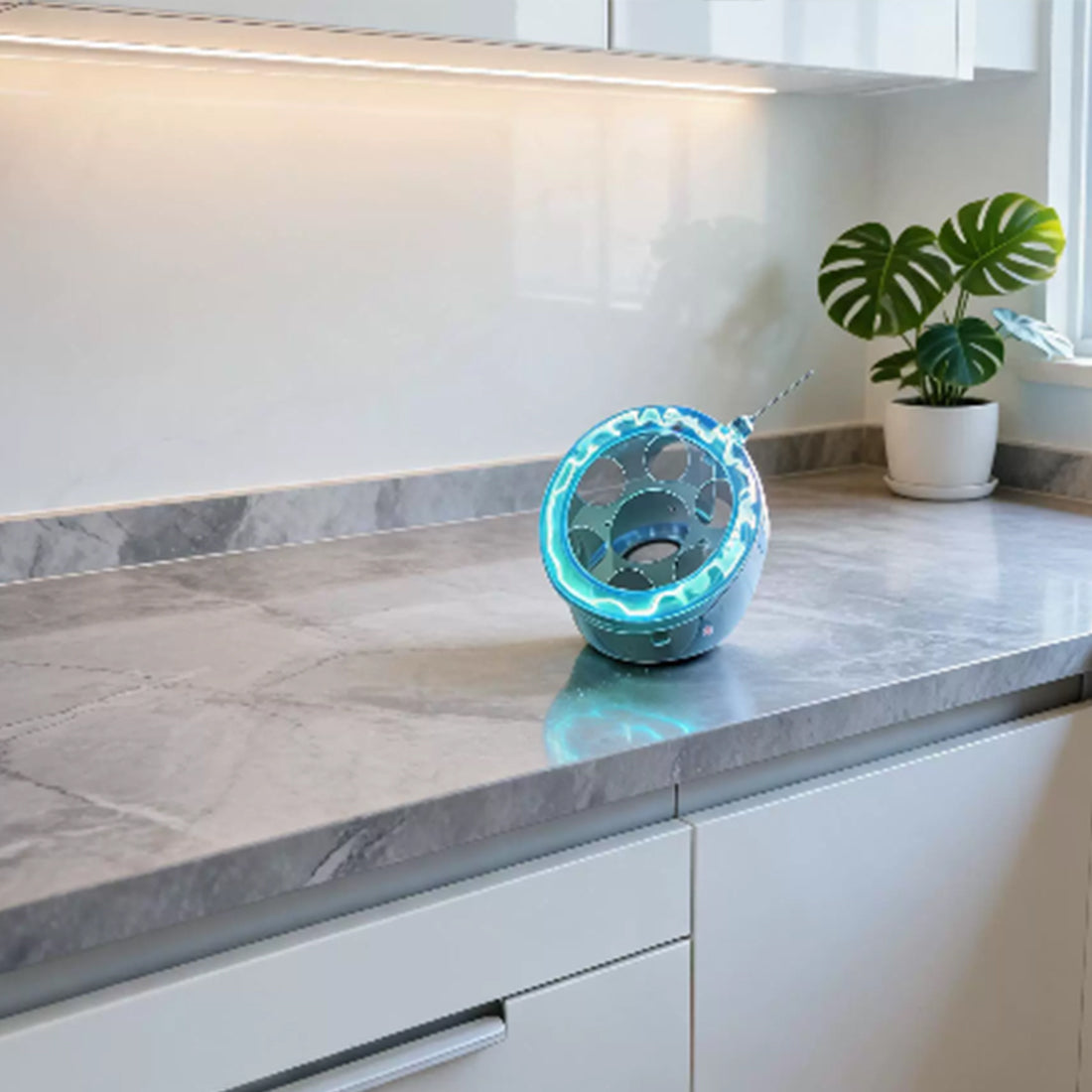The Ion Arc Ring: Real Captured Lightning for Your Desk