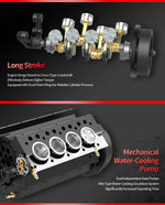 TOYAN FS-V800WGPC 1/10 Mini V8 Engine Model Building kits Run on Gas 28cc - stirlingkit