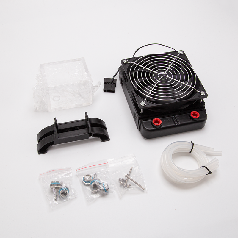 TOYAN High Performance Water Cooling Radiator for TOYAN FS-V800WGPC Small Block V8 Engine Kits - stirlingkit