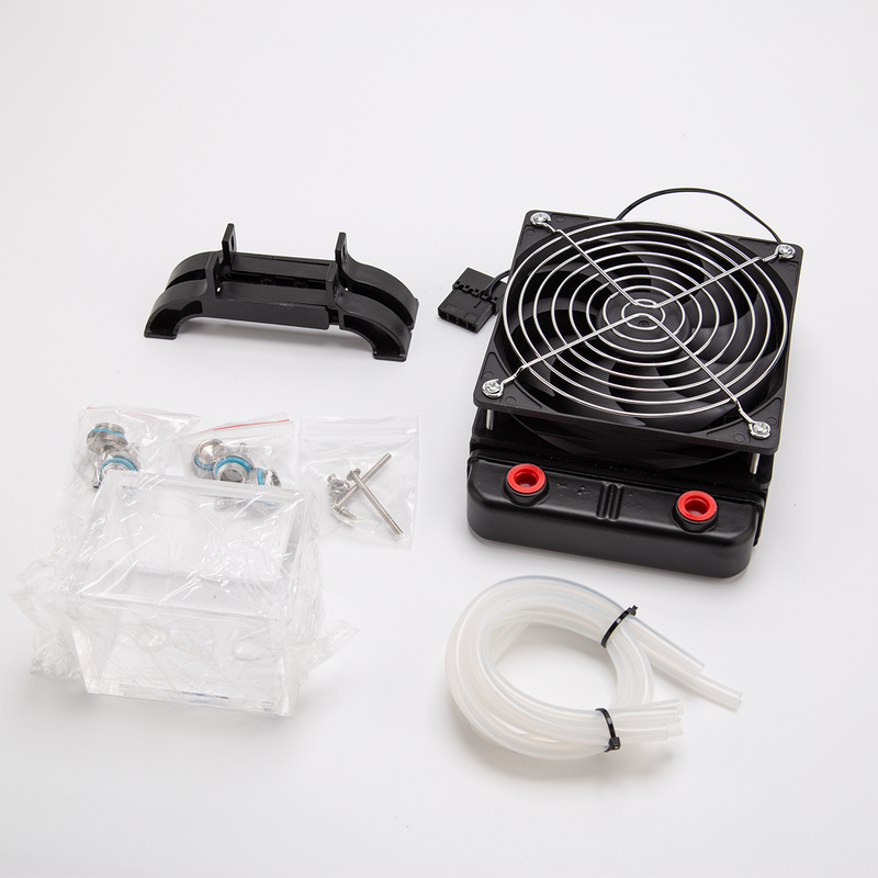 TOYAN High Performance Water Cooling Radiator for TOYAN FS-V800WGPC Small Block V8 Engine Kits - stirlingkit