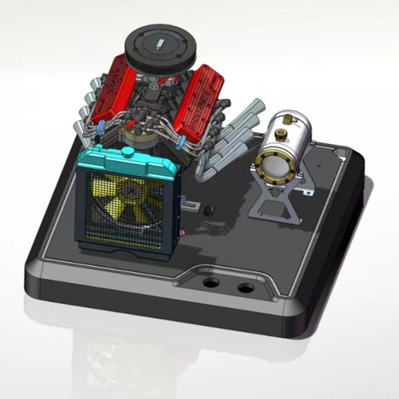 TOYAN V8 FS-V800WGPC Build Your Own V8 Engine Model Kits That Runs on Gas Full Sets