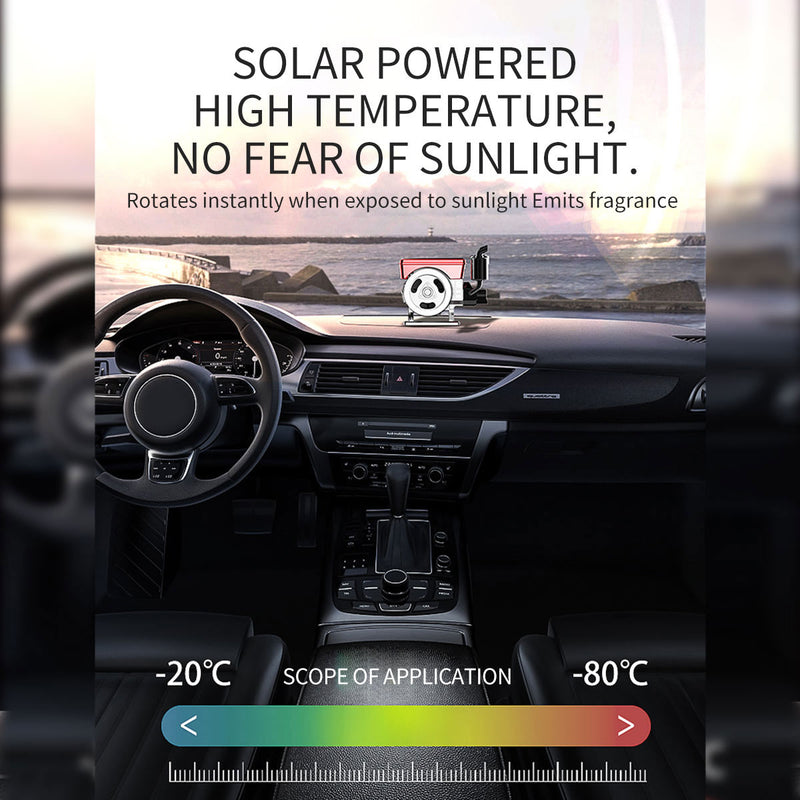 Tractor Engine Solar Powered Car Perfume Diffuser - stirlingkit
