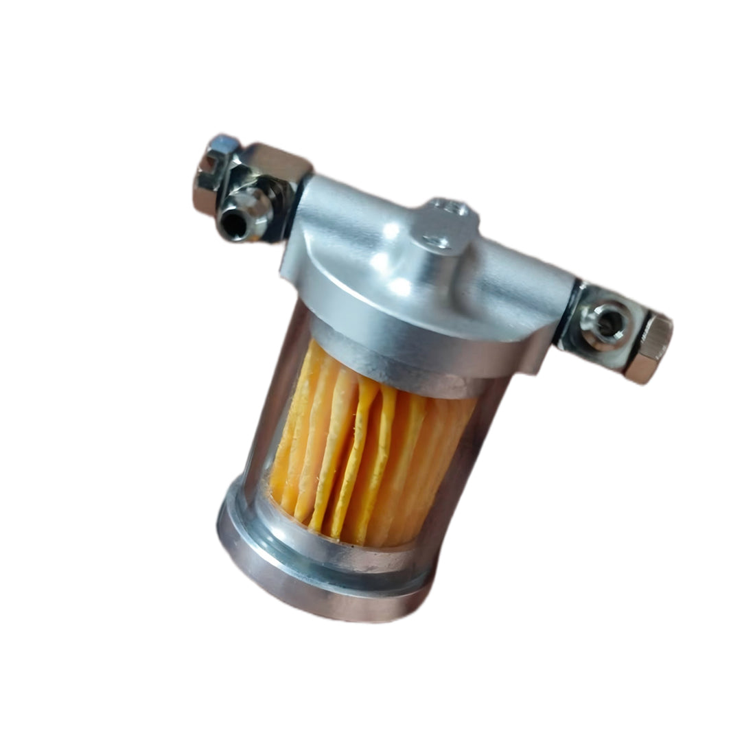 Upgrade Transparent Oil Filter for CISON V8 LS-52 Engines - stirlingkit
