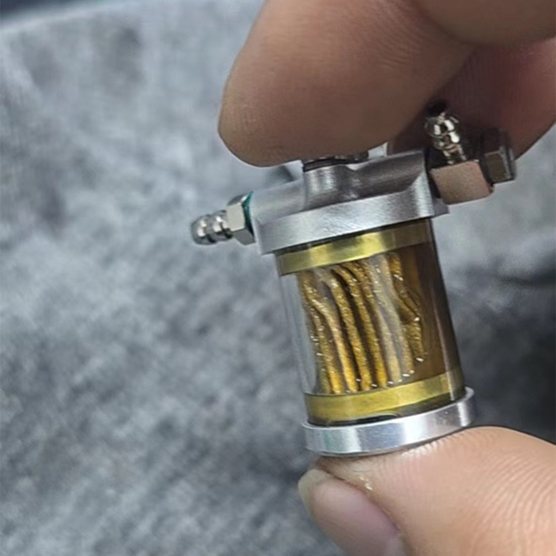 Upgrade Transparent Oil Filter for CISON V8 LS-52 Engines