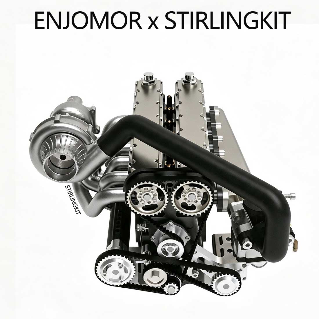Turbocharger for Enjomor L6 28cc Inline-6 Engine Model GS-L6 - stirlingkit