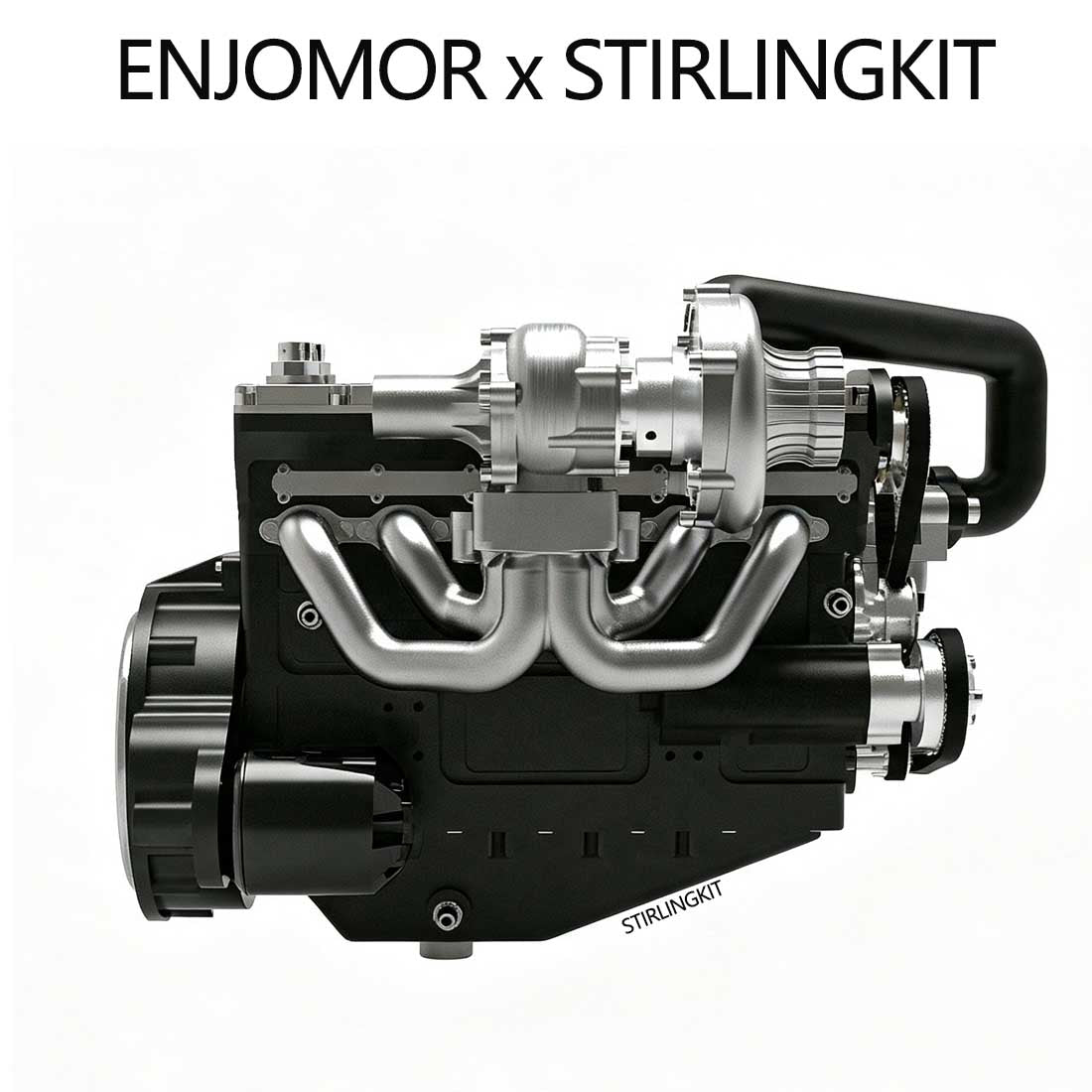 Turbocharger for Enjomor L6 28cc Inline-6 Engine Model GS-L6 - stirlingkit