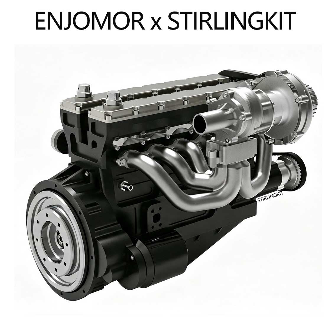 Turbocharger for Enjomor L6 28cc Inline-6 Engine Model GS-L6 - stirlingkit