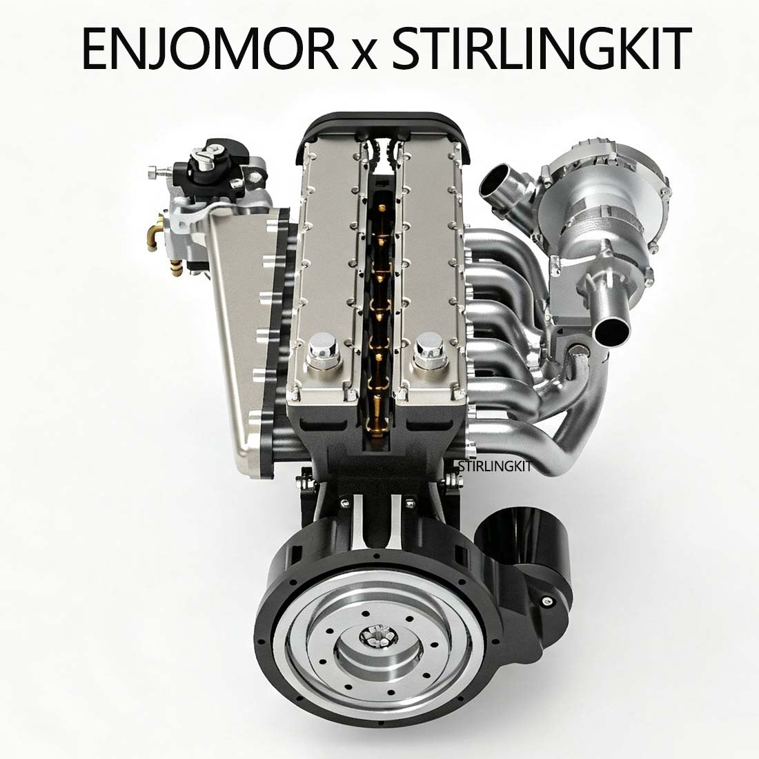Turbocharger for Enjomor L6 28cc Inline-6 Engine Model GS-L6 - stirlingkit