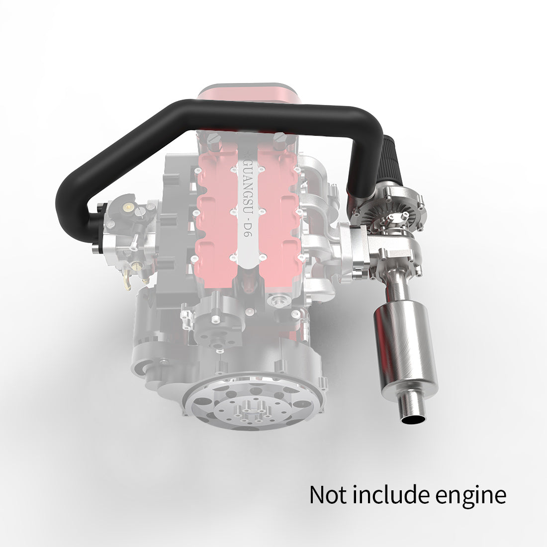 Turbocharger for ENJOMOR GS-L4 D6S High Performance Inline 4 Engine ...