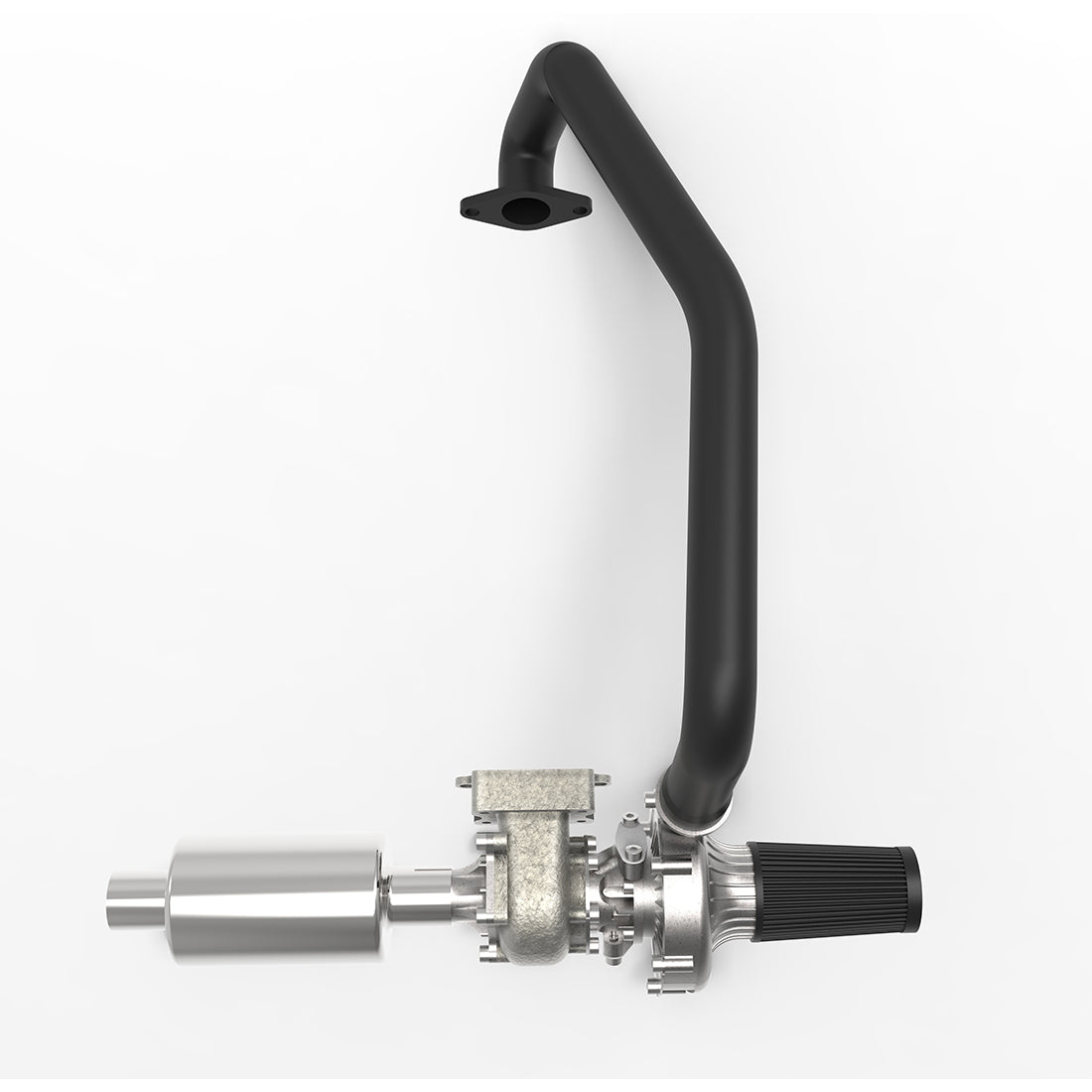 Turbocharger for ENJOMOR GS-L4 D6S High Performance Inline 4 Engine Model - stirlingkit