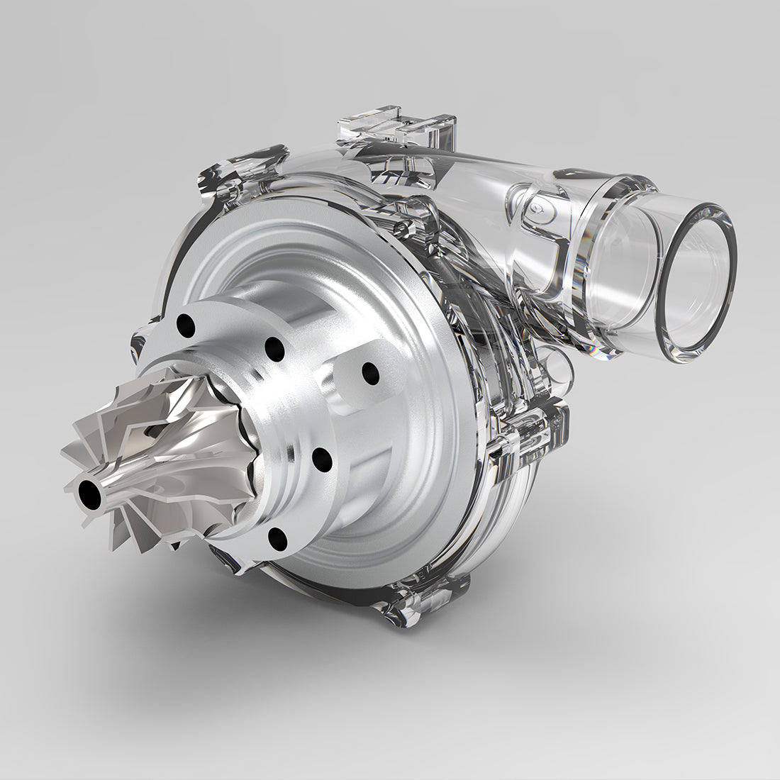 Turbocharger for Enjomor L6 28cc Inline-6 Engine Model GS-L6 - stirlingkit