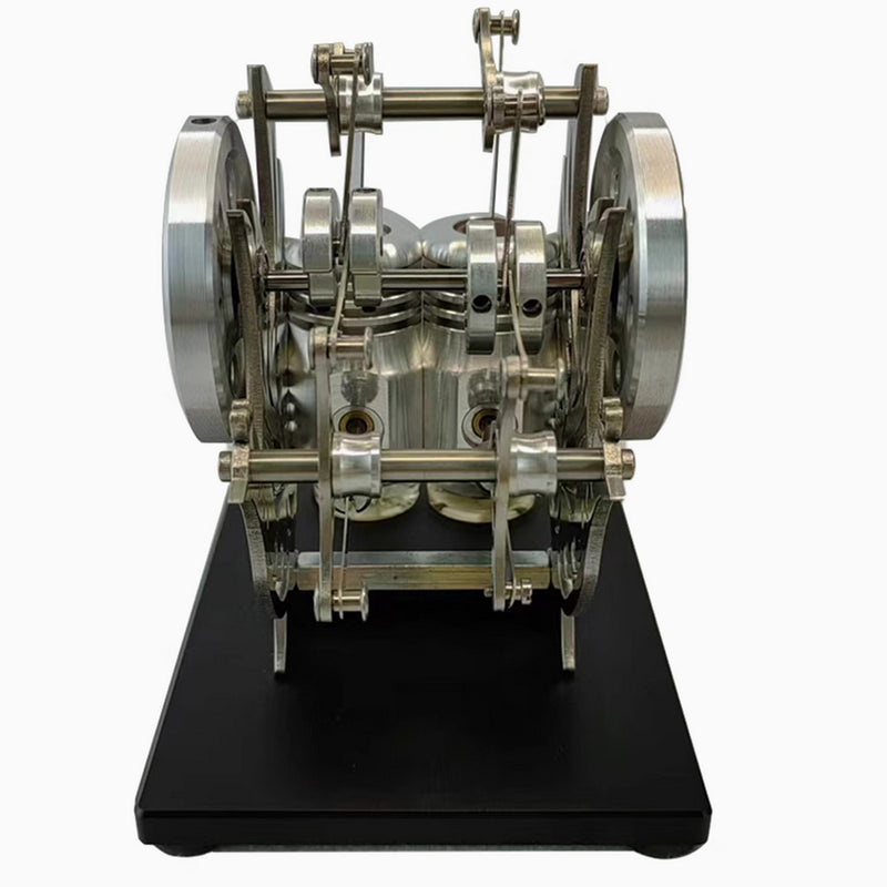 Twin Cylinder Dual-Piston Hot Air Stirling Engine Model Pigeon Shape Science Toy - stirlingkit