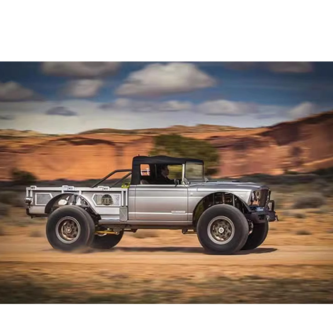 TWOLF M715 1/8 Scale 2.4G RC 4WD Off-Road Climbing Pickup Truck Model KIT - stirlingkit