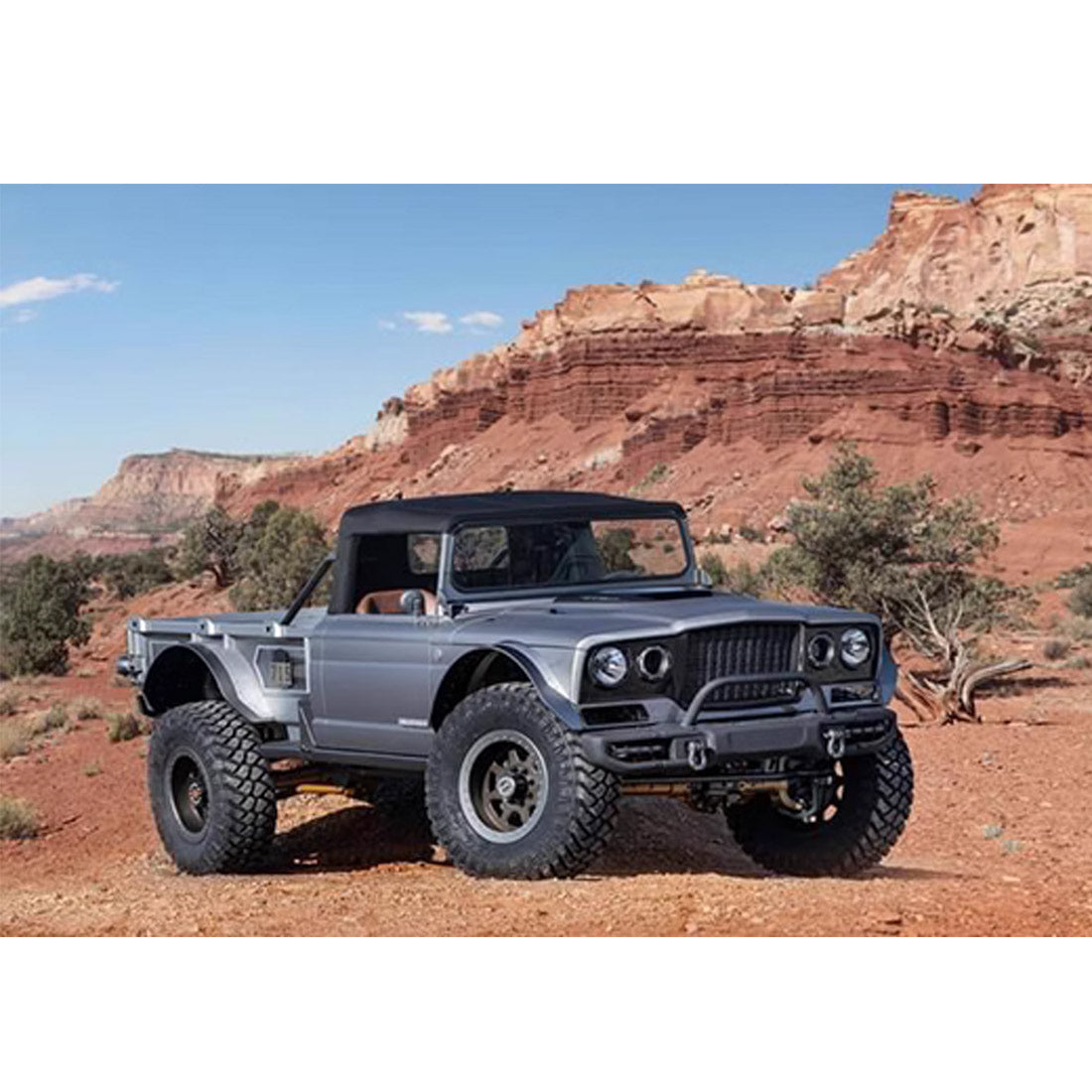 TWOLF M715 1/8 Scale 2.4G RC 4WD Off-Road Climbing Pickup Truck Model KIT - stirlingkit