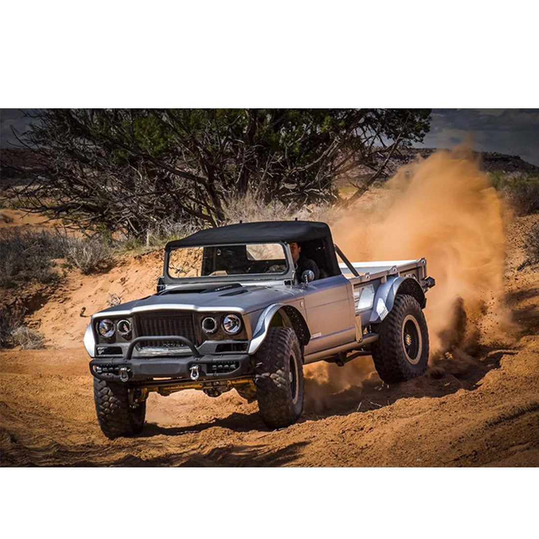 TWOLF M715 1/8 Scale 2.4G RC 4WD Off-Road Climbing Pickup Truck Model KIT - stirlingkit