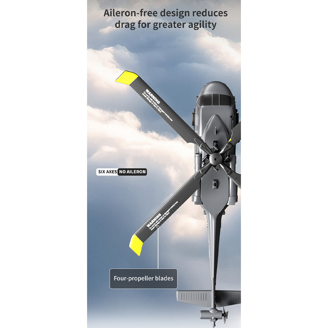 UH-60 2.4G 5CH Flybarless Scale Stunt RC Helicopter Model RTF Optical Flow - stirlingkit