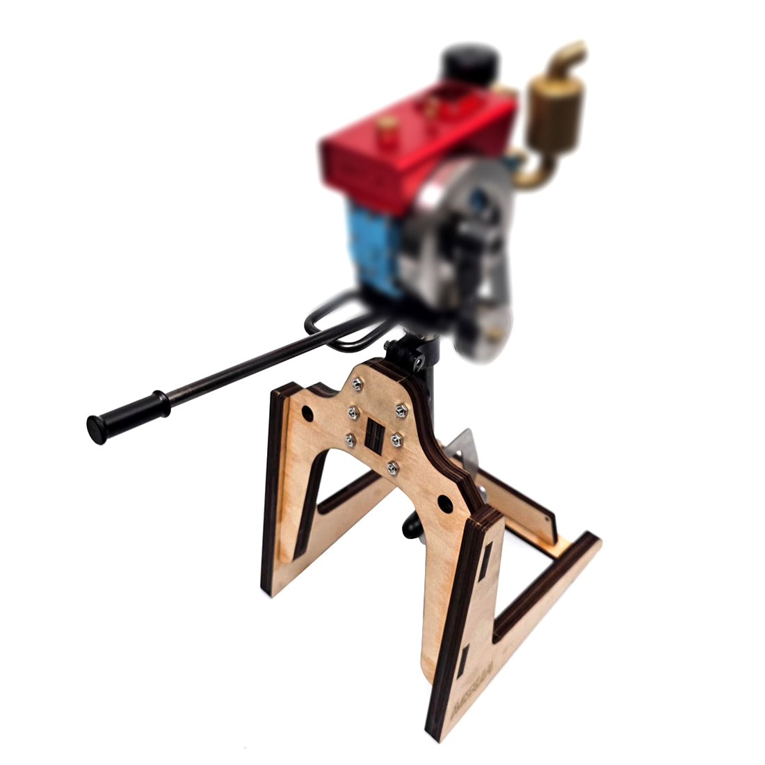 Underwater Propeller Fixed Long Bracket Set for RETROL 2.6cc Single Cylinder 4-Stroke Gasoline Engine - stirlingkit