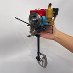 Underwater Propeller Fixed Long Bracket Set for RETROL 2.6cc Single Cylinder 4-Stroke Gasoline Engine - stirlingkit