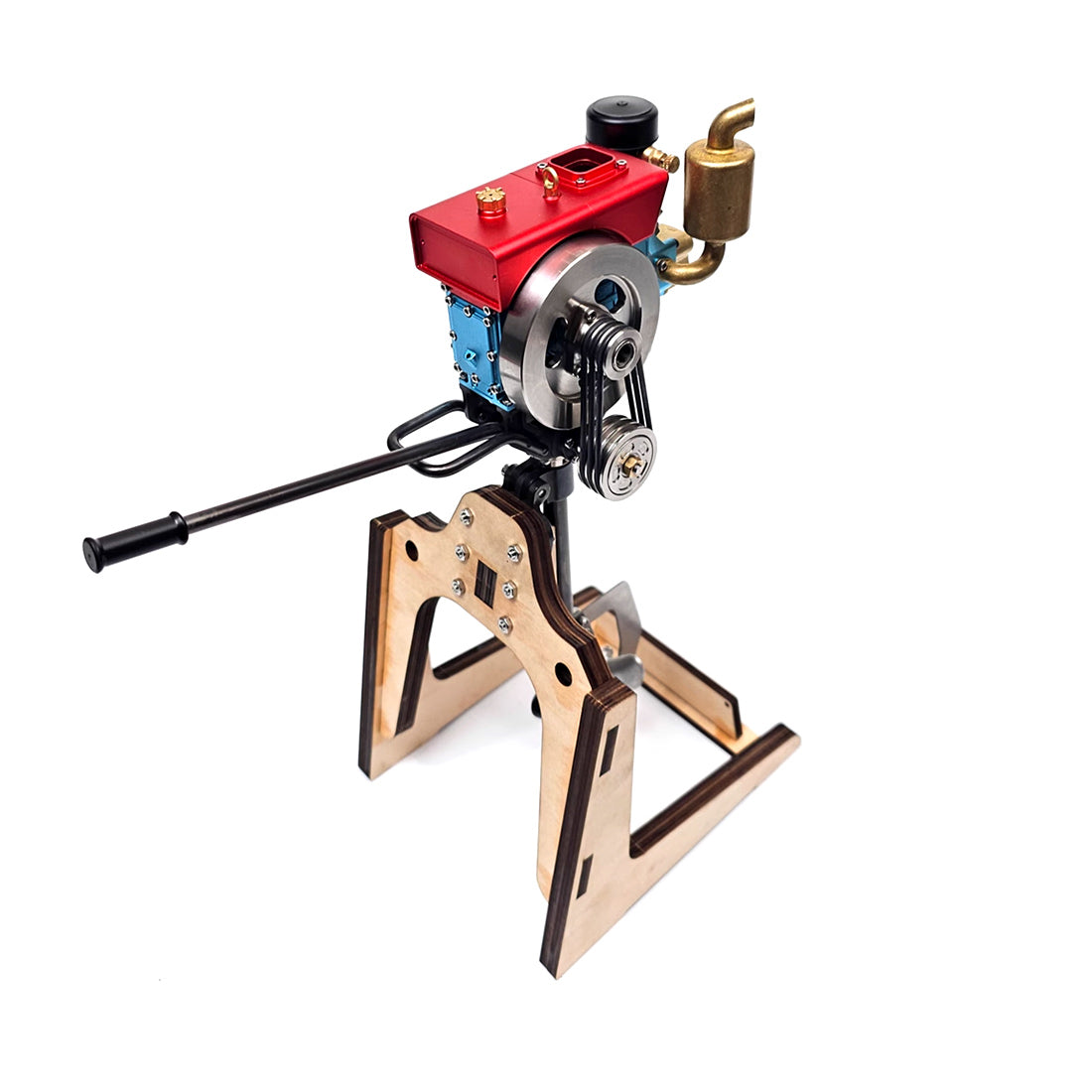 Underwater Propeller Fixed Long Bracket Set for RETROL 2.6cc Single Cylinder 4-Stroke Gasoline Engine - stirlingkit