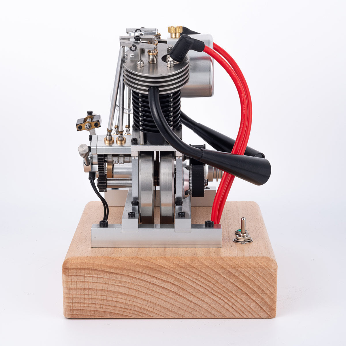 MUSA Hoglet Mini V-twin Engine V2 Gasoline 4-Stroke Engine Motorcycle With Kickstarter - stirlingkit
