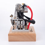 MUSA Hoglet Mini V-twin Engine V2 Gasoline 4-Stroke Engine Motorcycle With Kickstarter