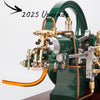 RETROL 16cc Horizontal 4-Stroke Diesel Stationary Engine Model Water-Cooled ICE Engine D16