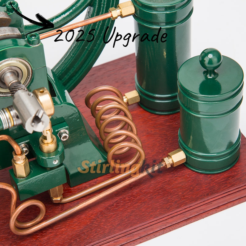 RETROL 16cc Horizontal 4-Stroke Diesel Stationary Engine Model Water-Cooled ICE Engine D16