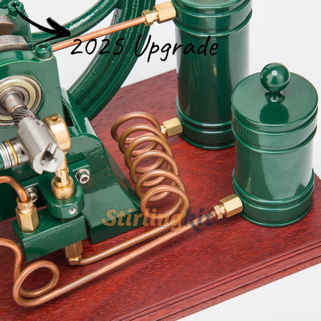 RETROL 16cc Horizontal 4-Stroke Diesel Stationary Engine Model Water-Cooled ICE Engine D16 - stirlingkit