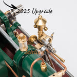 RETROL 16cc Horizontal 4-Stroke Diesel Stationary Engine Model Water-Cooled ICE Engine D16