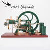 RETROL 16cc Horizontal 4-Stroke Diesel Stationary Engine Model Water-Cooled ICE Engine D16