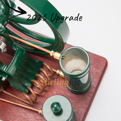 RETROL 16cc Horizontal 4-Stroke Diesel Stationary Engine Model Water-Cooled ICE Engine D16 - stirlingkit