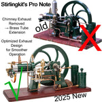 RETROL 16cc Horizontal 4-Stroke Diesel Stationary Engine Model Water-Cooled ICE Engine D16