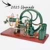 RETROL 16cc Horizontal 4-Stroke Diesel Stationary Engine Model Water-Cooled ICE Engine D16
