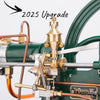 RETROL 16cc Horizontal 4-Stroke Diesel Stationary Engine Model Water-Cooled ICE Engine D16