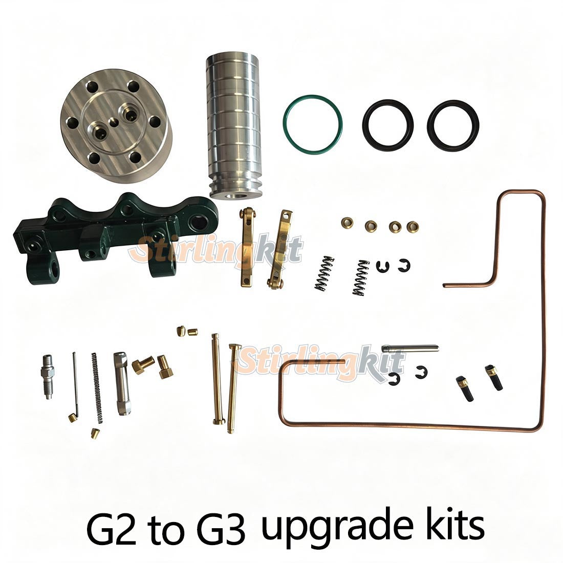 Retrol D16 Horizontal Diesel Engine Upgrade Kit - stirlingkit