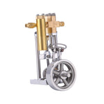 V1313 Mini Reversing Single-Cylinder Steam Engine Vertical Model Kits for Beginner - stirlingkit