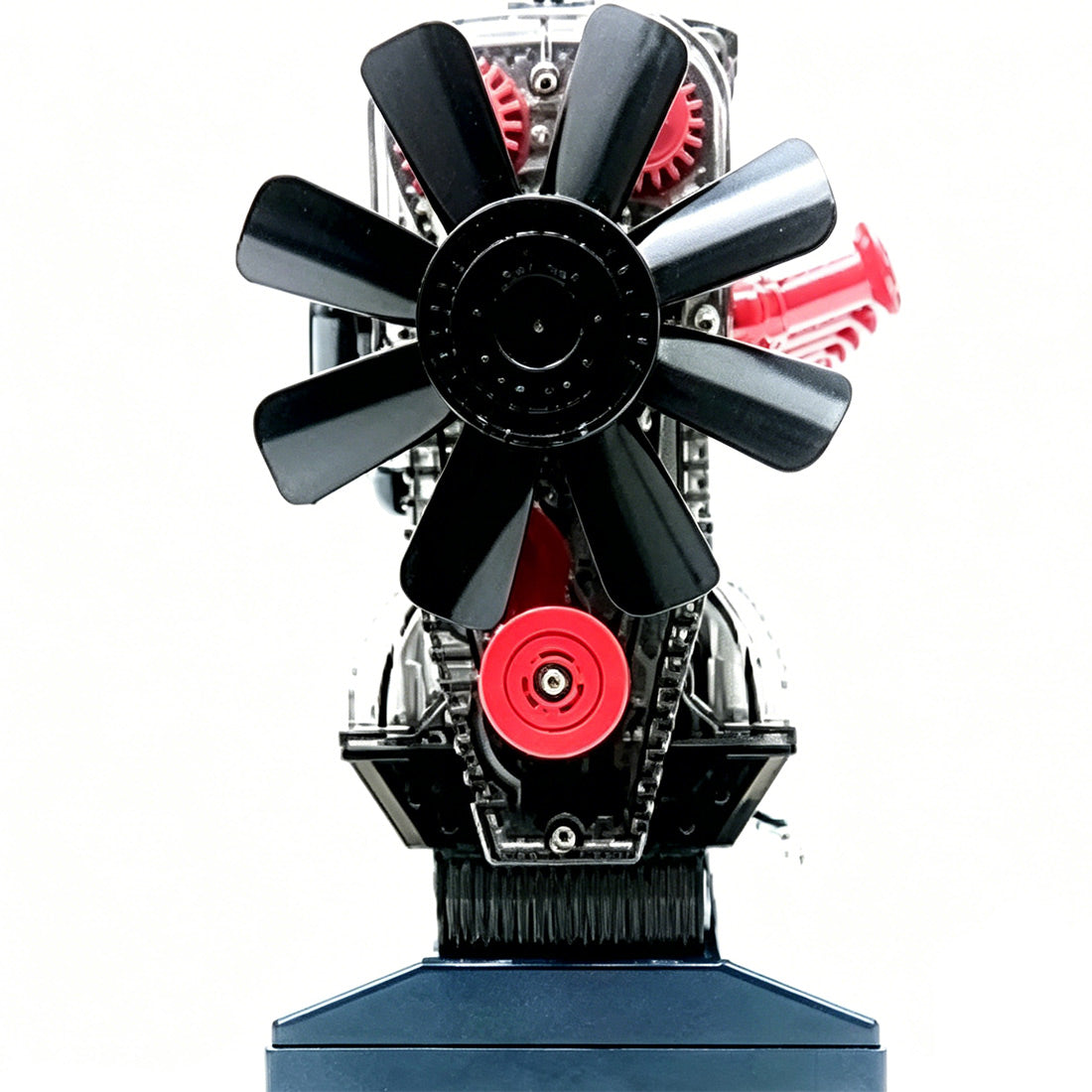 Visible Inline 6 Engine Model Kits - Build Your Own STEM Straight Six Engine that Runs Kit for Adults & Kids - stirlingkit