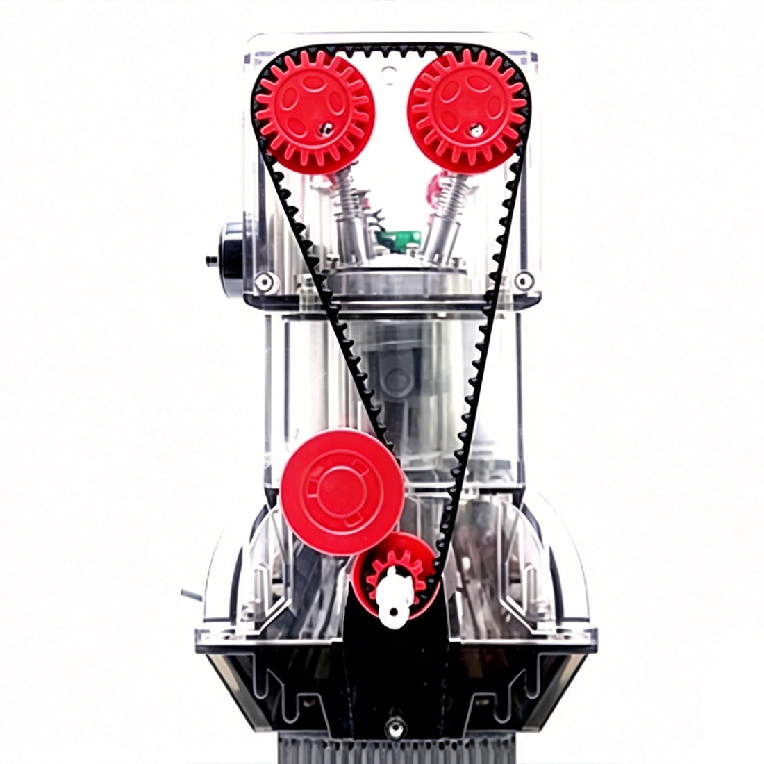 Visible Inline 6 Engine Model Kits - Build Your Own STEM Straight Six Engine that Runs Kit for Adults & Kids - stirlingkit
