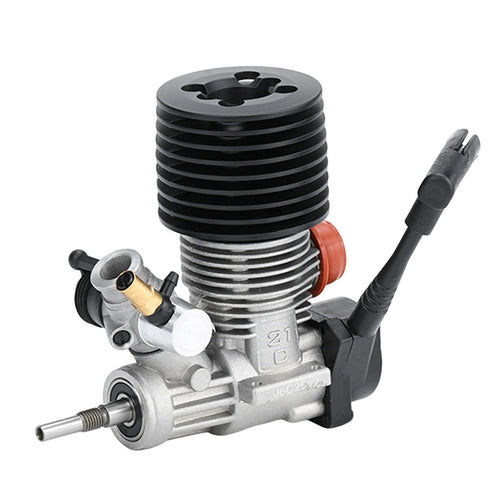 VRX Racing SH.21 3.48cc Rear Exhaust Engine Model with Pull Starter for 1/8 Scale Nitro RC Car