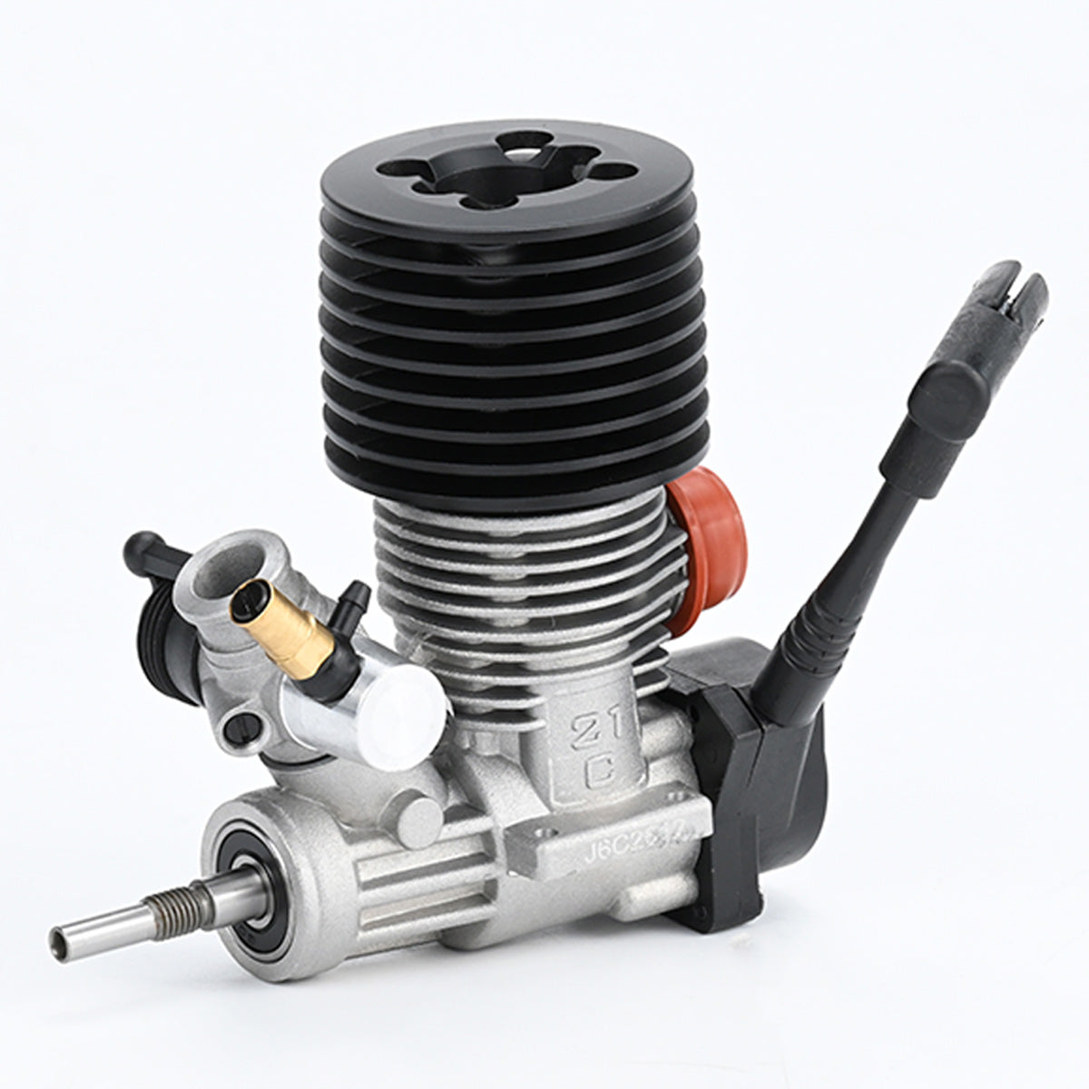VRX Racing SH.21 3.48cc Rear Exhaust Engine Model with Pull Starter for 1/8 Scale Nitro RC Car - stirlingkit