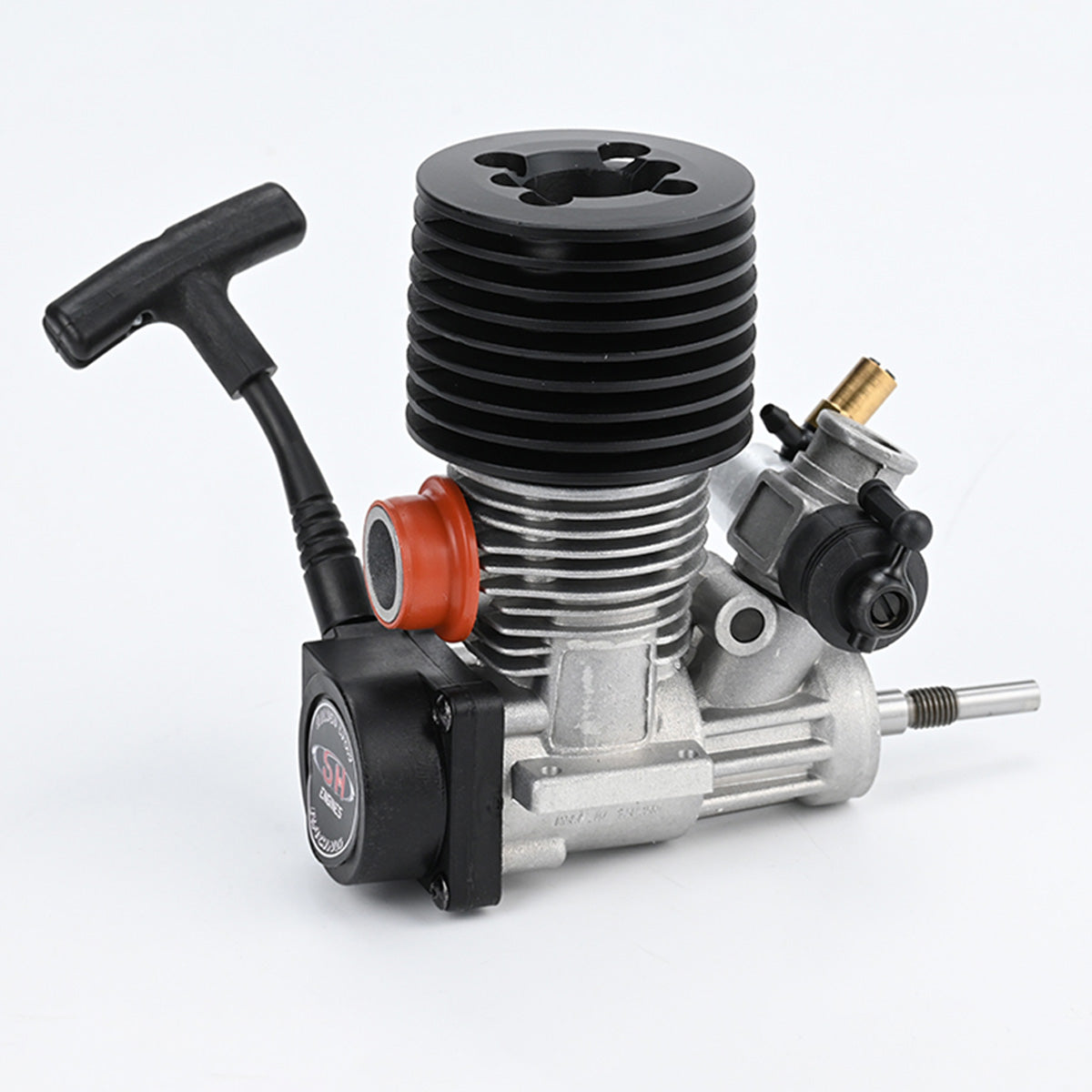 VRX Racing SH.21 3.48cc Rear Exhaust Engine Model with Pull Starter for 1/8 Scale Nitro RC Car - stirlingkit