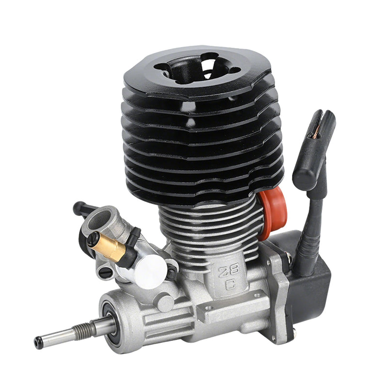 VRX Racing SH.28 4.57cc Side Exhaust Engine with Pull Starter for 1/8 Scale Nitro RC Car - stirlingkit