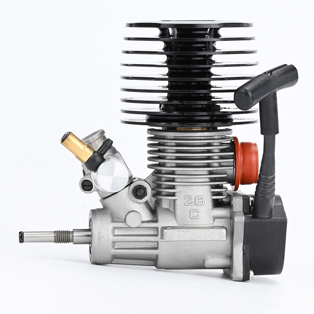 VRX Racing SH.28 4.57cc Side Exhaust Engine with Pull Starter for 1/8 Scale Nitro RC Car - stirlingkit