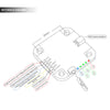 VT5804-BAT Lite 5.8G Audio Video Transmitter Module for HEEWING T1 T2 VTOL Fixed-Wing Aircraft - stirlingkit