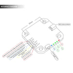 VT5804-BAT Lite 5.8G Audio Video Transmitter Module for HEEWING T1 T2 VTOL Fixed-Wing Aircraft - stirlingkit