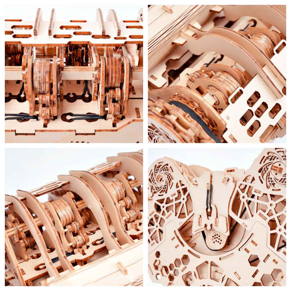 W12 Engine Model Kits That Runs 1400+PCS Iconic 3D Wooden Mechanical Car Engine Model - stirlingkit