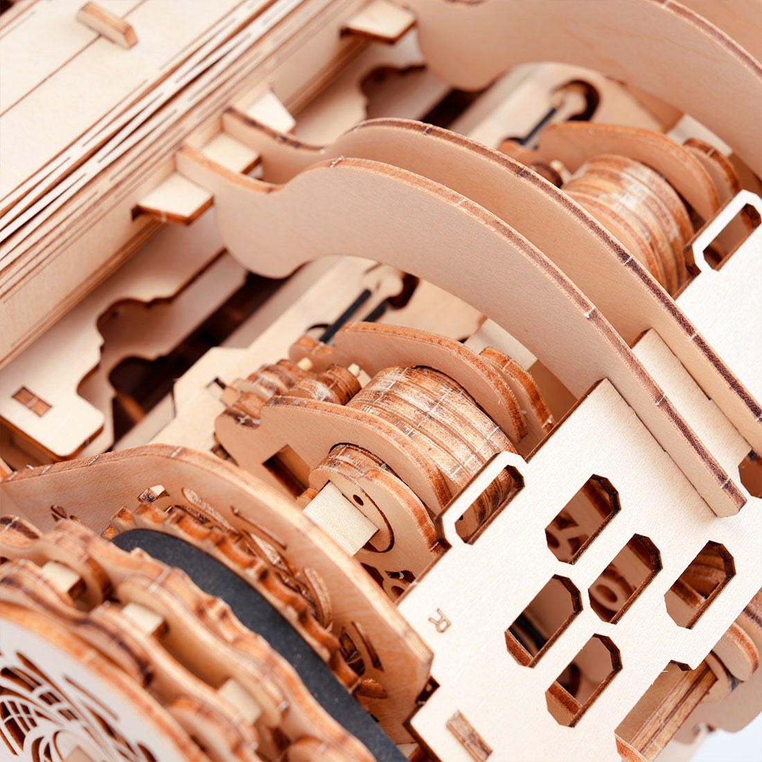 W12 Engine Model Kits That Runs 1400+PCS Iconic 3D Wooden Mechanical Car Engine Model - stirlingkit